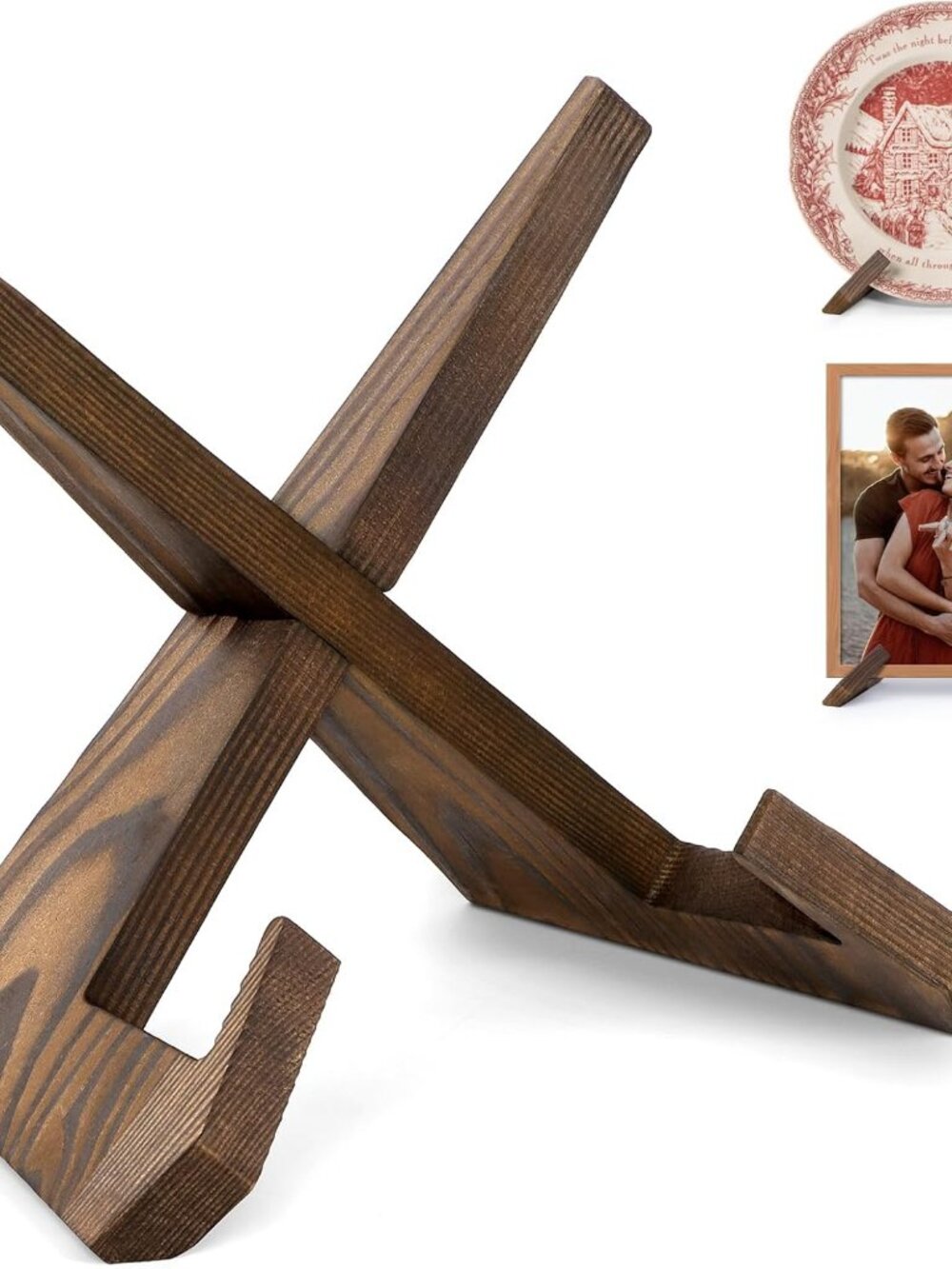 Plate Stand for Display - 6.5 Inch Plate Holder Easel